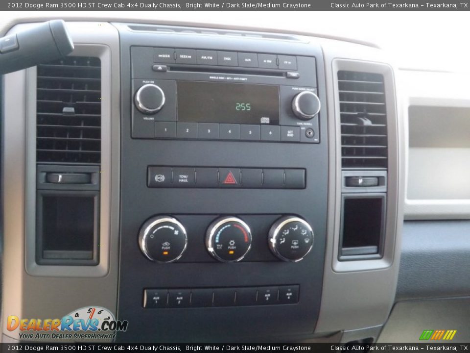 2012 Dodge Ram 3500 HD ST Crew Cab 4x4 Dually Chassis Bright White / Dark Slate/Medium Graystone Photo #9