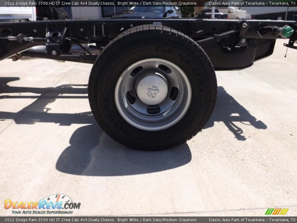 2012 Dodge Ram 3500 HD ST Crew Cab 4x4 Dually Chassis Bright White / Dark Slate/Medium Graystone Photo #19