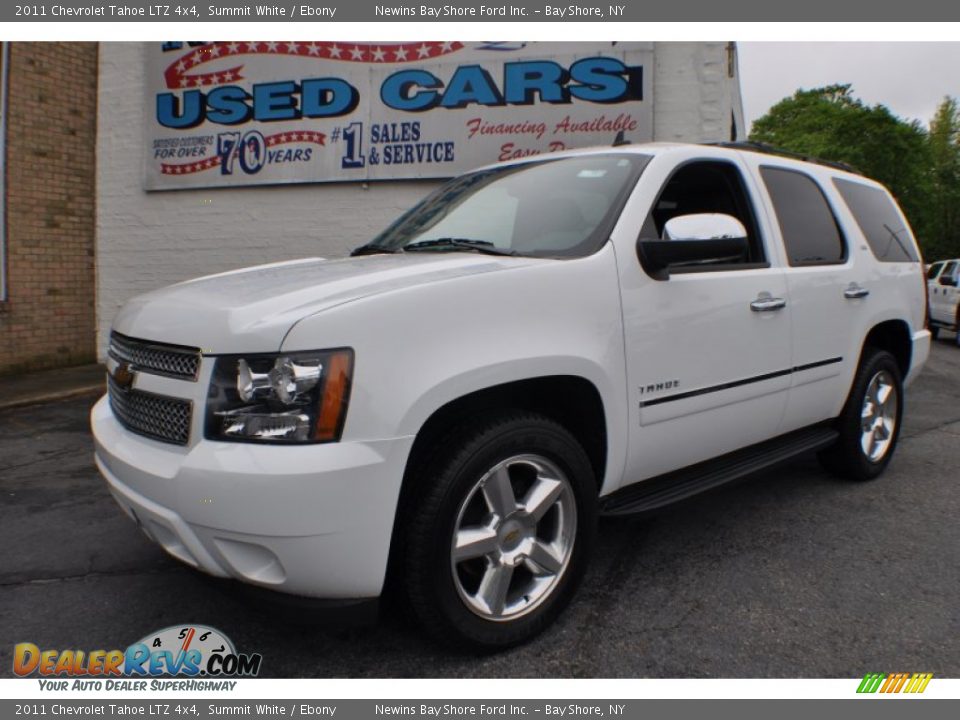 2011 Chevrolet Tahoe LTZ 4x4 Summit White / Ebony Photo #1