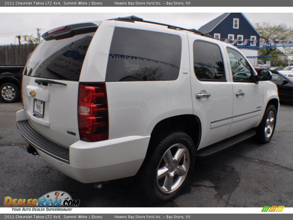 2011 Chevrolet Tahoe LTZ 4x4 Summit White / Ebony Photo #6