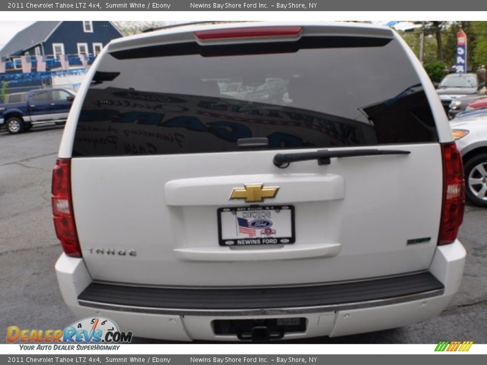 2011 Chevrolet Tahoe LTZ 4x4 Summit White / Ebony Photo #7