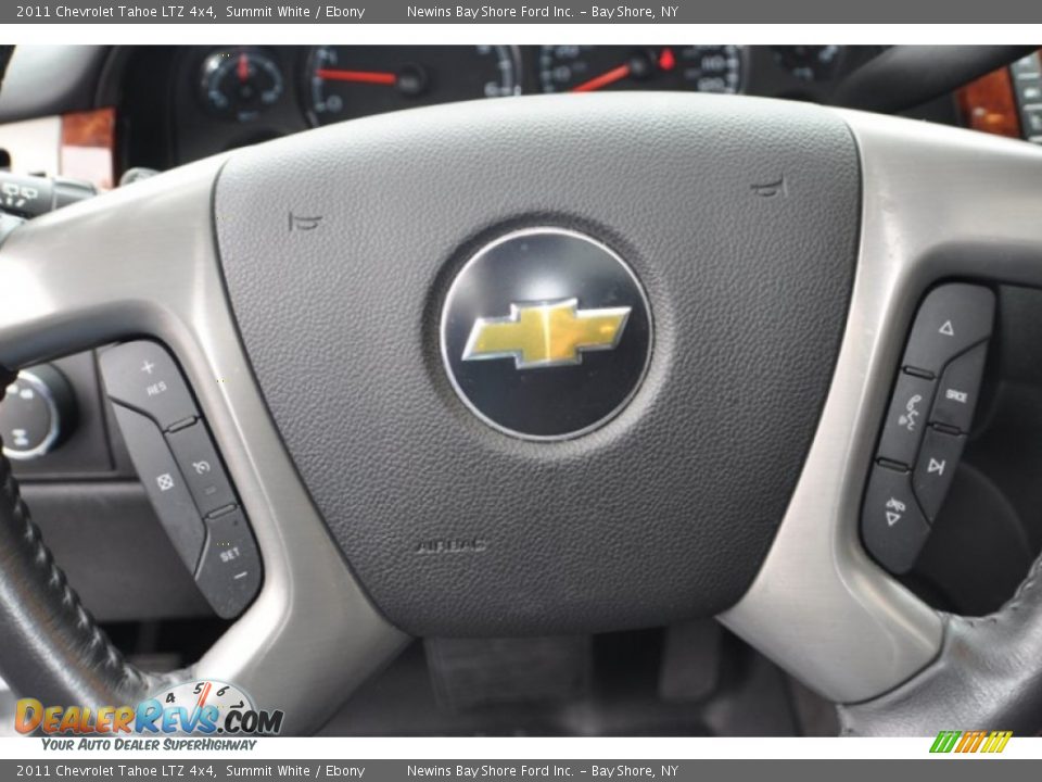 2011 Chevrolet Tahoe LTZ 4x4 Summit White / Ebony Photo #11