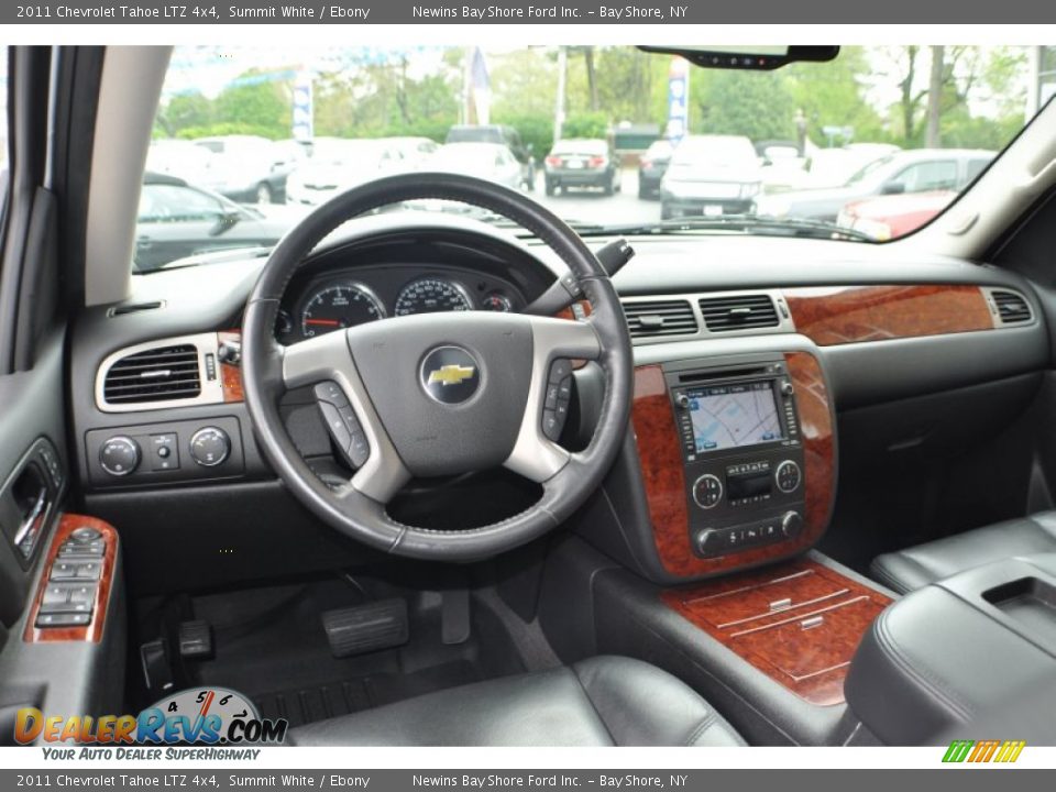 2011 Chevrolet Tahoe LTZ 4x4 Summit White / Ebony Photo #14