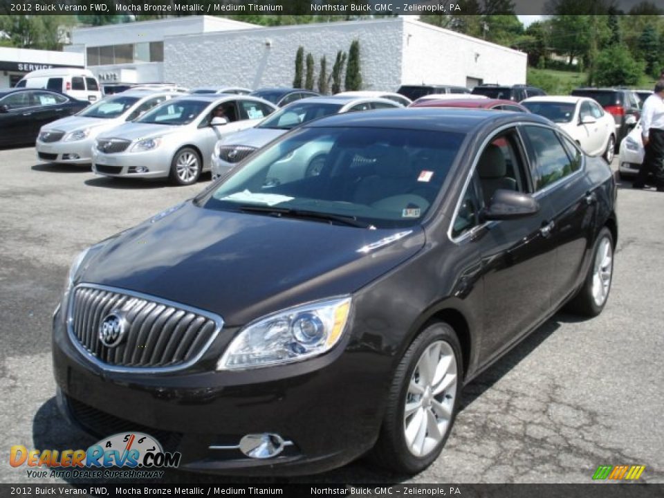 2012 Buick Verano FWD Mocha Bronze Metallic / Medium Titanium Photo #2