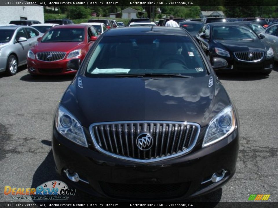 2012 Buick Verano FWD Mocha Bronze Metallic / Medium Titanium Photo #3