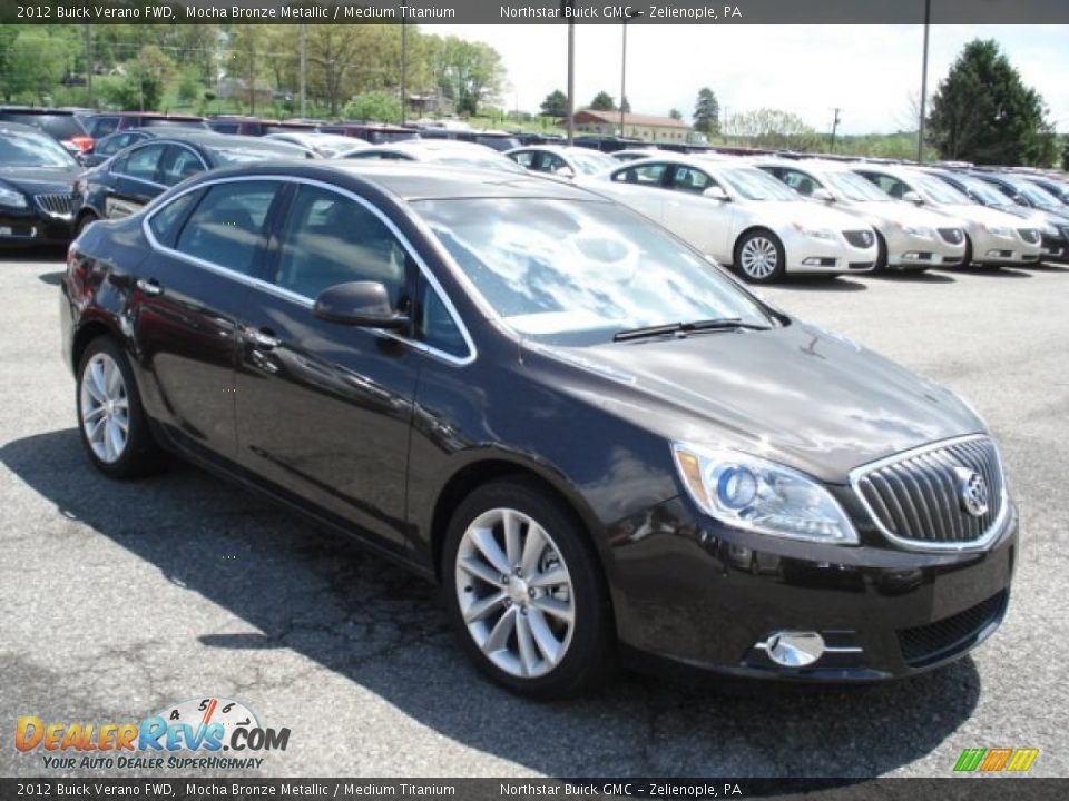 2012 Buick Verano FWD Mocha Bronze Metallic / Medium Titanium Photo #4