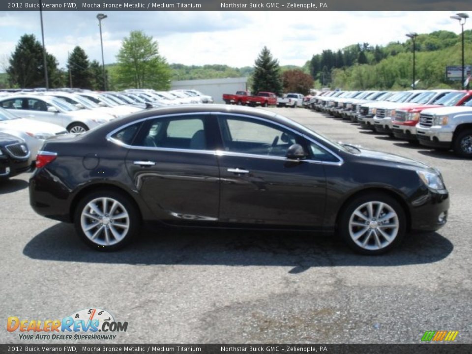 2012 Buick Verano FWD Mocha Bronze Metallic / Medium Titanium Photo #5