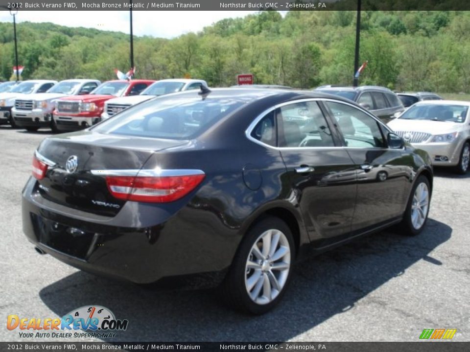 2012 Buick Verano FWD Mocha Bronze Metallic / Medium Titanium Photo #6