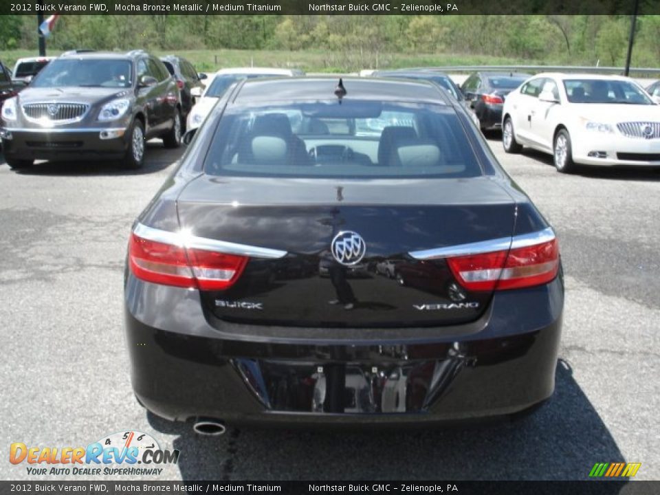 2012 Buick Verano FWD Mocha Bronze Metallic / Medium Titanium Photo #7