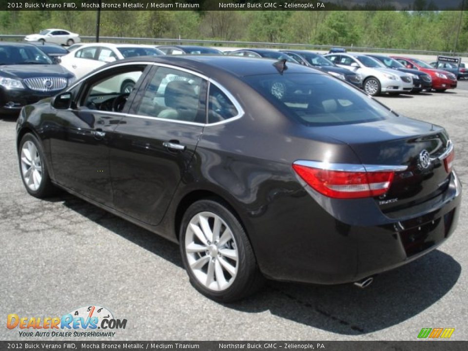 2012 Buick Verano FWD Mocha Bronze Metallic / Medium Titanium Photo #8