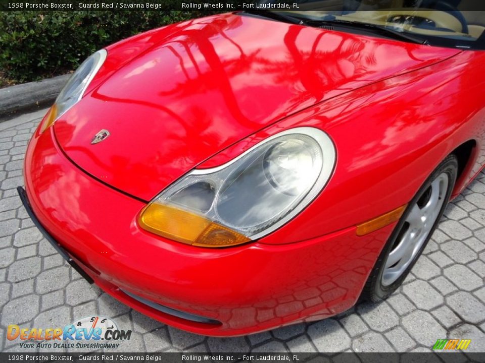 1998 Porsche Boxster Guards Red / Savanna Beige Photo #5