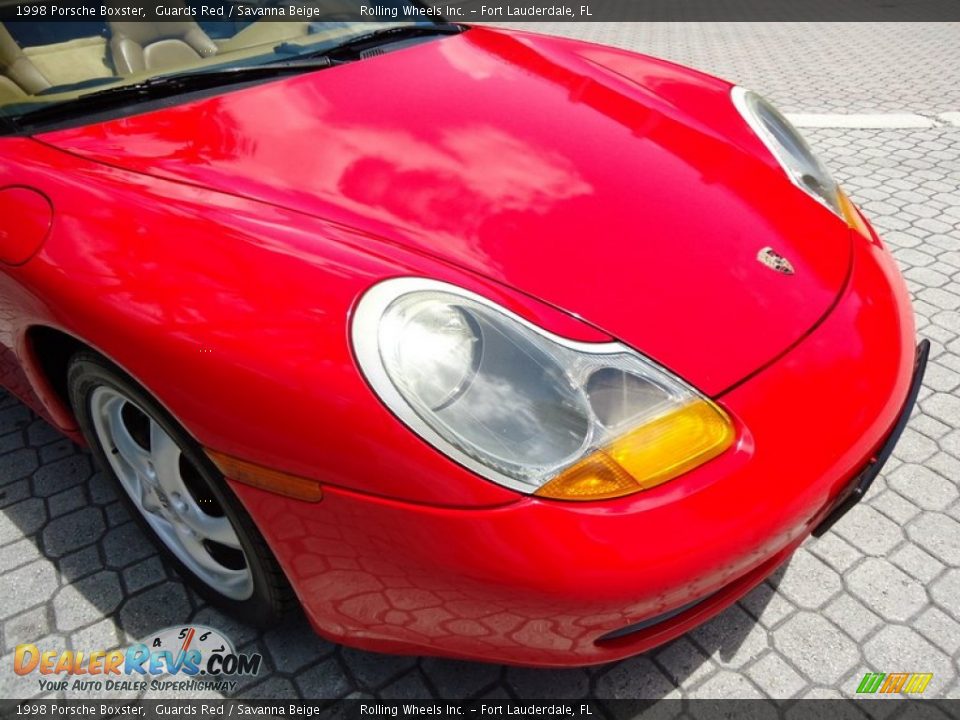 1998 Porsche Boxster Guards Red / Savanna Beige Photo #6