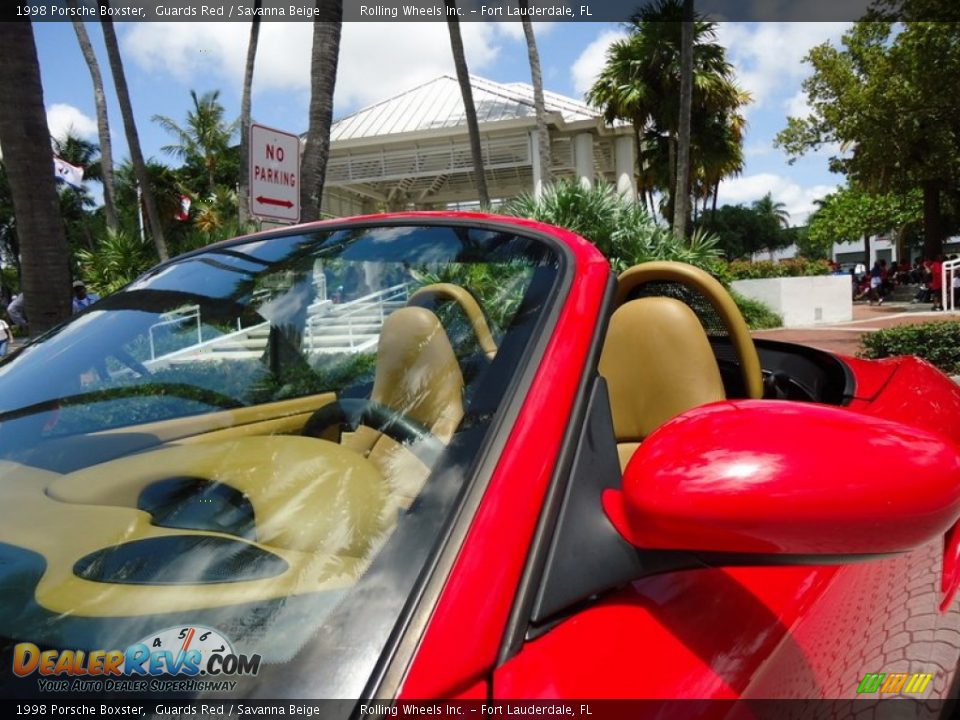 1998 Porsche Boxster Guards Red / Savanna Beige Photo #9