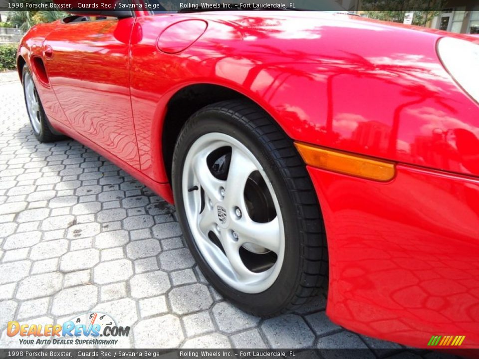 1998 Porsche Boxster Guards Red / Savanna Beige Photo #16