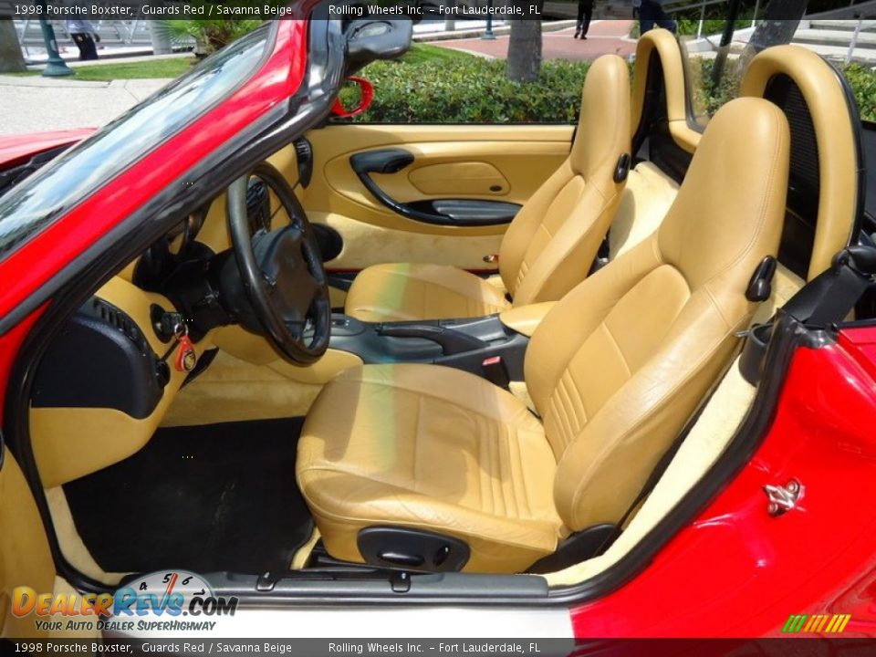 Front Seat of 1998 Porsche Boxster  Photo #19