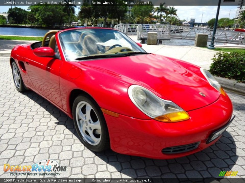 Front 3/4 View of 1998 Porsche Boxster  Photo #25