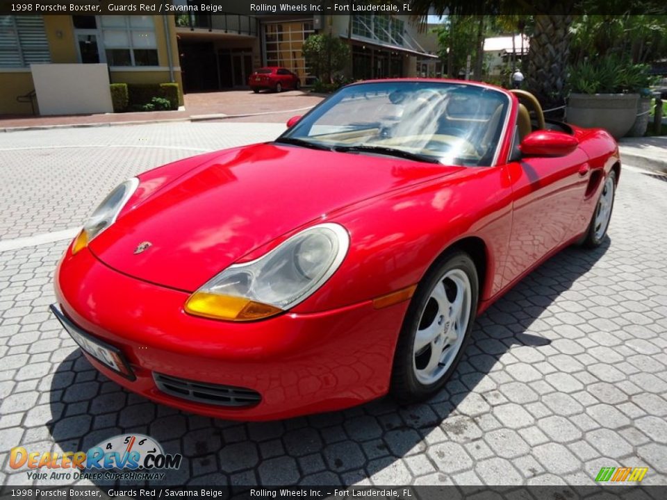 Front 3/4 View of 1998 Porsche Boxster  Photo #26