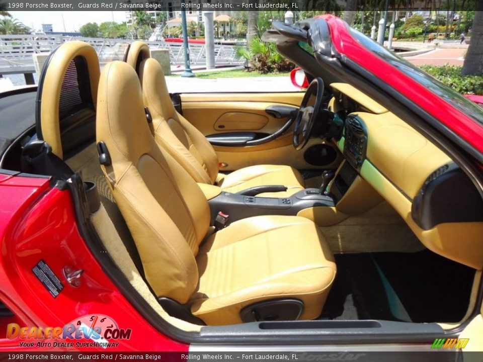 Savanna Beige Interior - 1998 Porsche Boxster  Photo #29