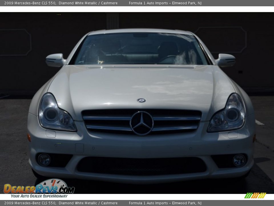 2009 Mercedes-Benz CLS 550 Diamond White Metallic / Cashmere Photo #8