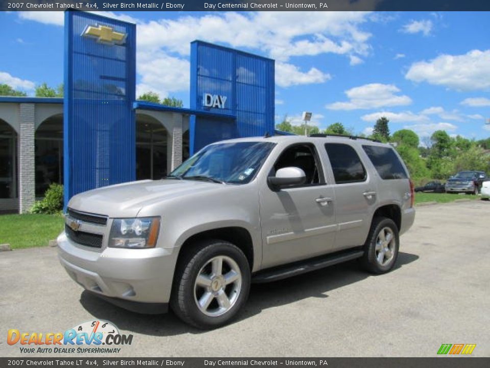 2007 Chevrolet Tahoe LT 4x4 Silver Birch Metallic / Ebony Photo #1