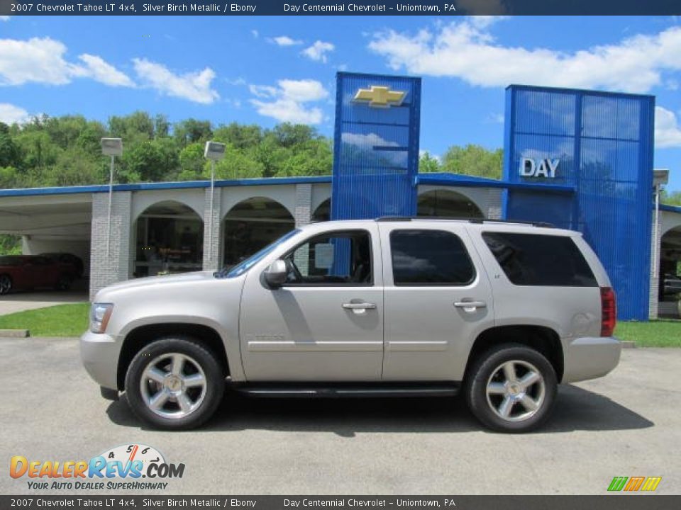 2007 Chevrolet Tahoe LT 4x4 Silver Birch Metallic / Ebony Photo #2