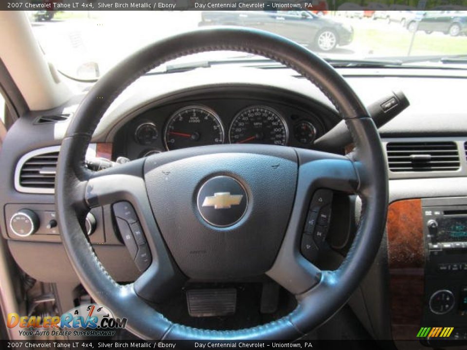 2007 Chevrolet Tahoe LT 4x4 Silver Birch Metallic / Ebony Photo #11