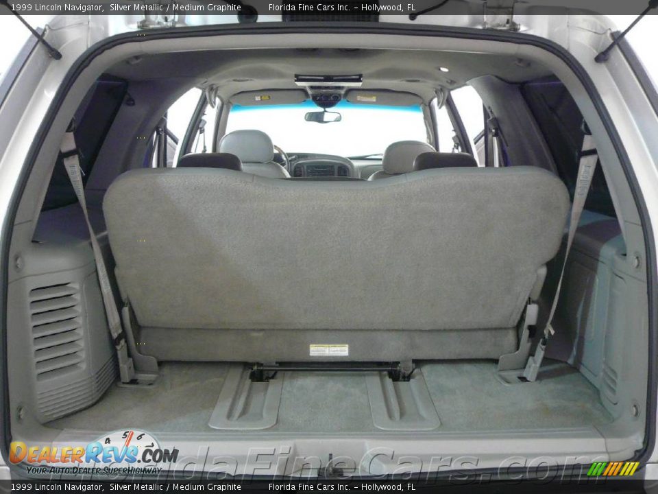 1999 Lincoln Navigator Silver Metallic / Medium Graphite Photo #10