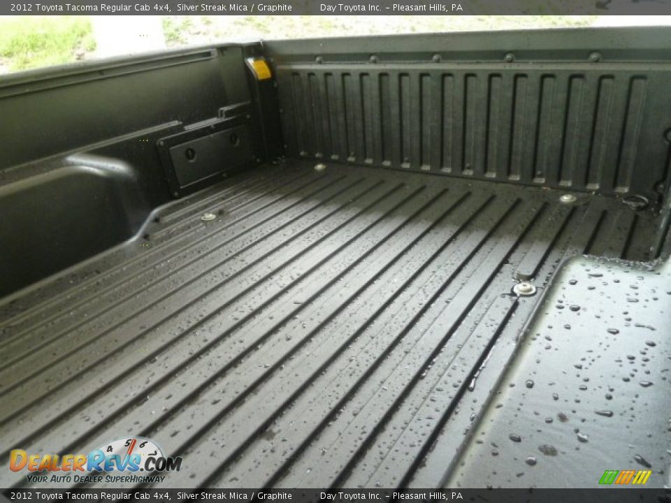 2012 Toyota Tacoma Regular Cab 4x4 Silver Streak Mica / Graphite Photo #8