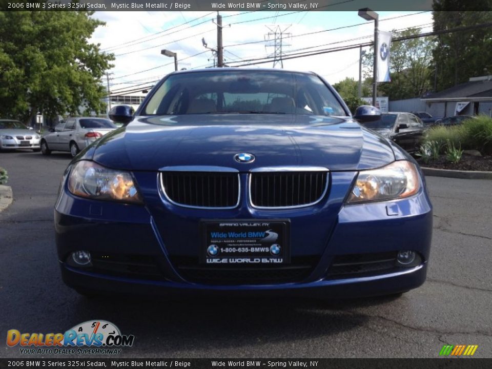 2006 BMW 3 Series 325xi Sedan Mystic Blue Metallic / Beige Photo #2