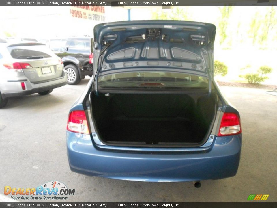 2009 Honda Civic DX-VP Sedan Atomic Blue Metallic / Gray Photo #8
