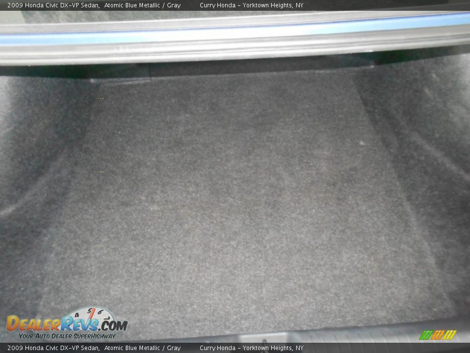 2009 Honda Civic DX-VP Sedan Atomic Blue Metallic / Gray Photo #9