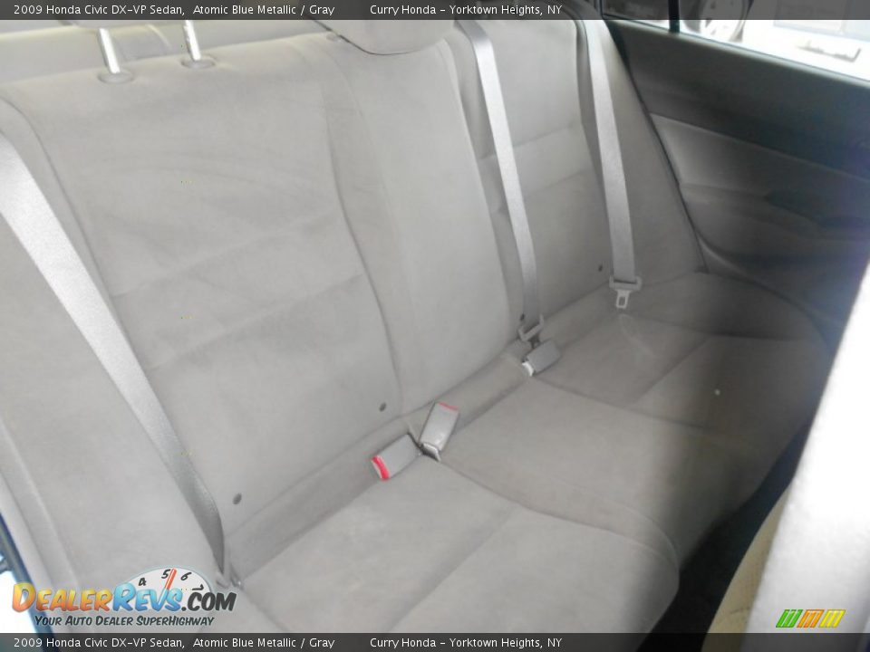 2009 Honda Civic DX-VP Sedan Atomic Blue Metallic / Gray Photo #15