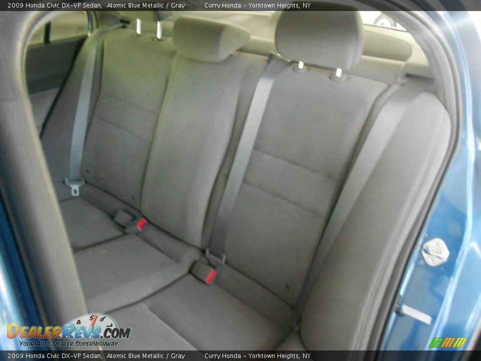 2009 Honda Civic DX-VP Sedan Atomic Blue Metallic / Gray Photo #16