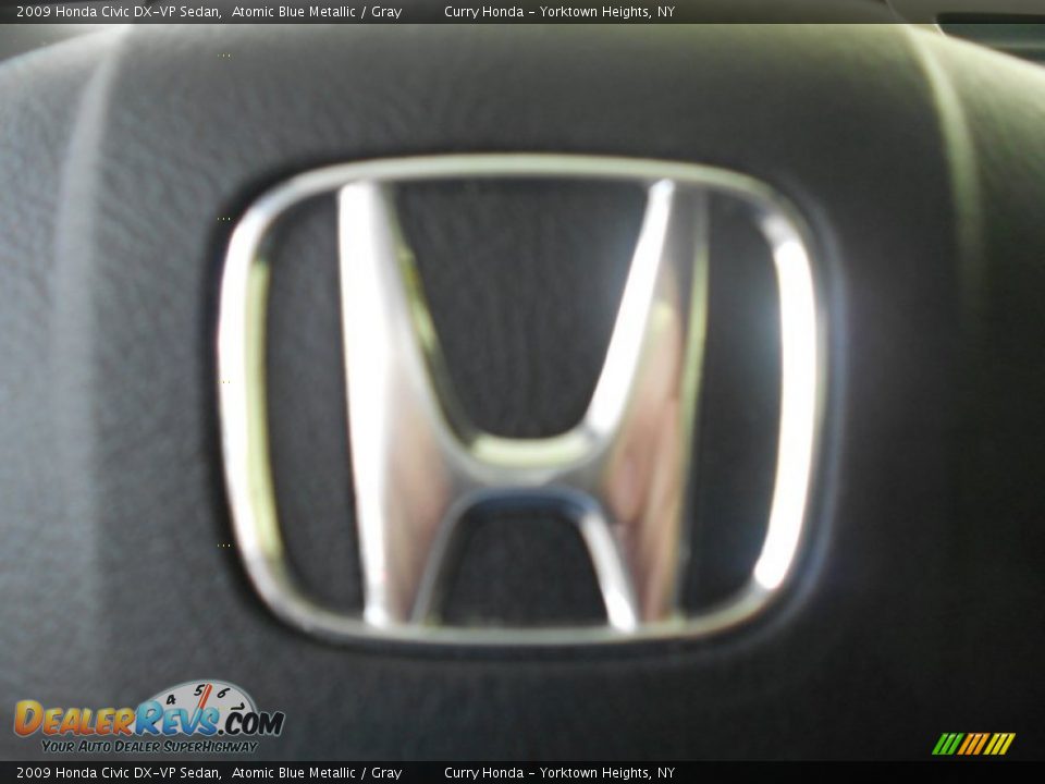 2009 Honda Civic DX-VP Sedan Atomic Blue Metallic / Gray Photo #19
