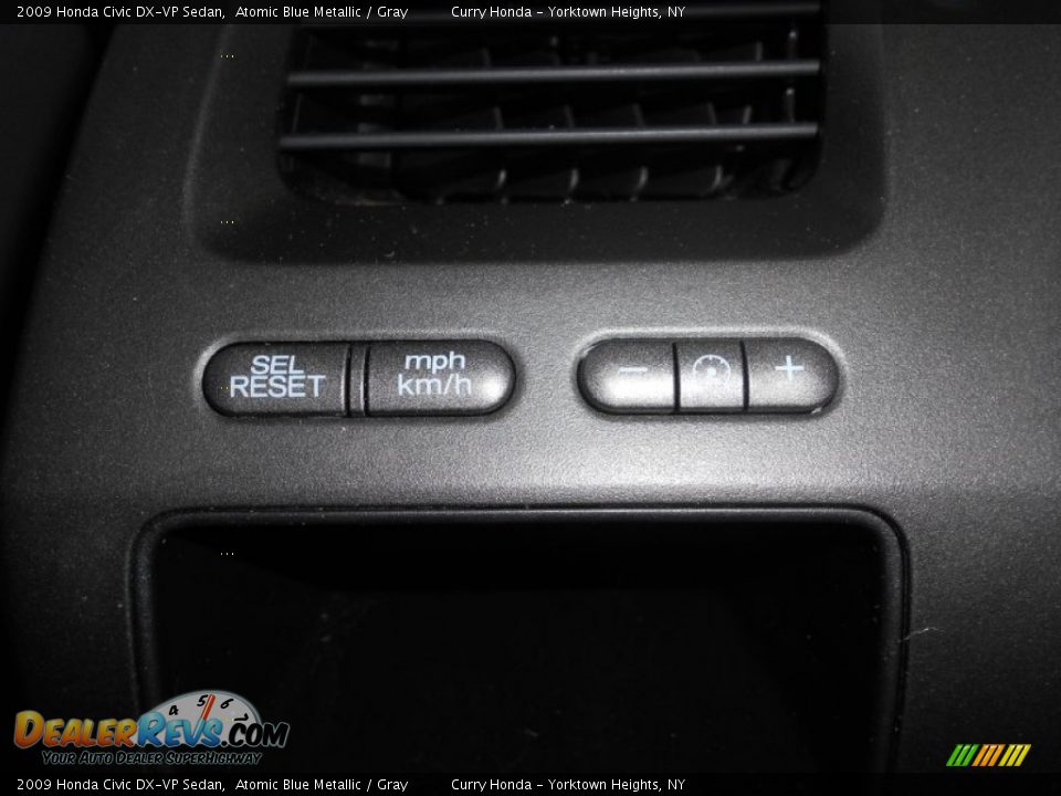 2009 Honda Civic DX-VP Sedan Atomic Blue Metallic / Gray Photo #20