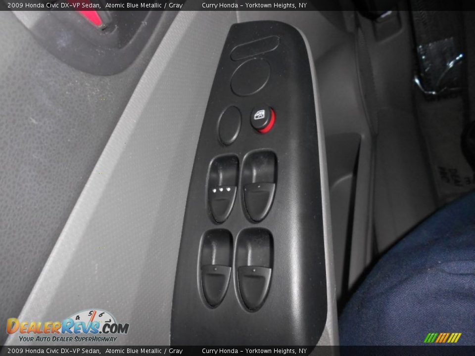 2009 Honda Civic DX-VP Sedan Atomic Blue Metallic / Gray Photo #21