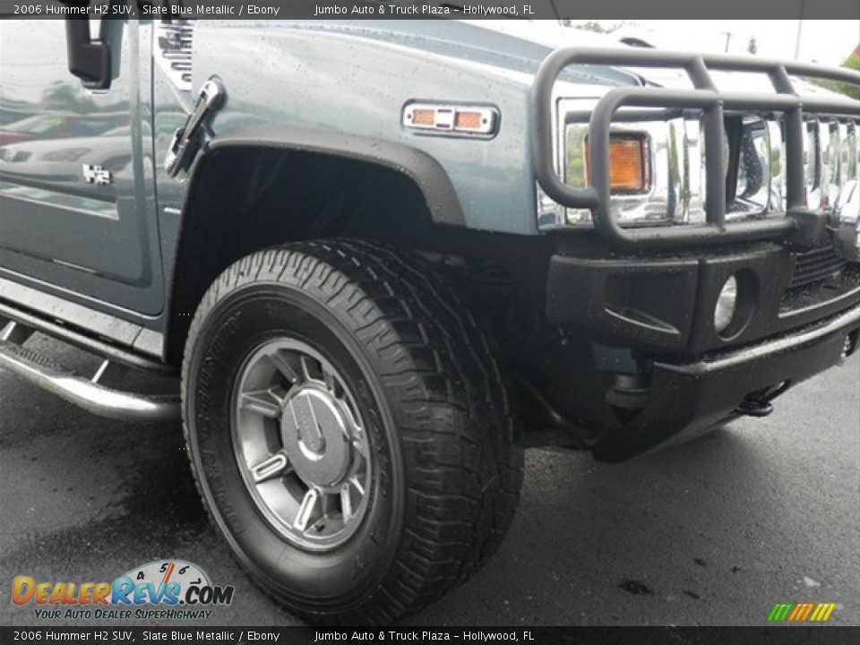 2006 Hummer H2 SUV Slate Blue Metallic / Ebony Photo #2