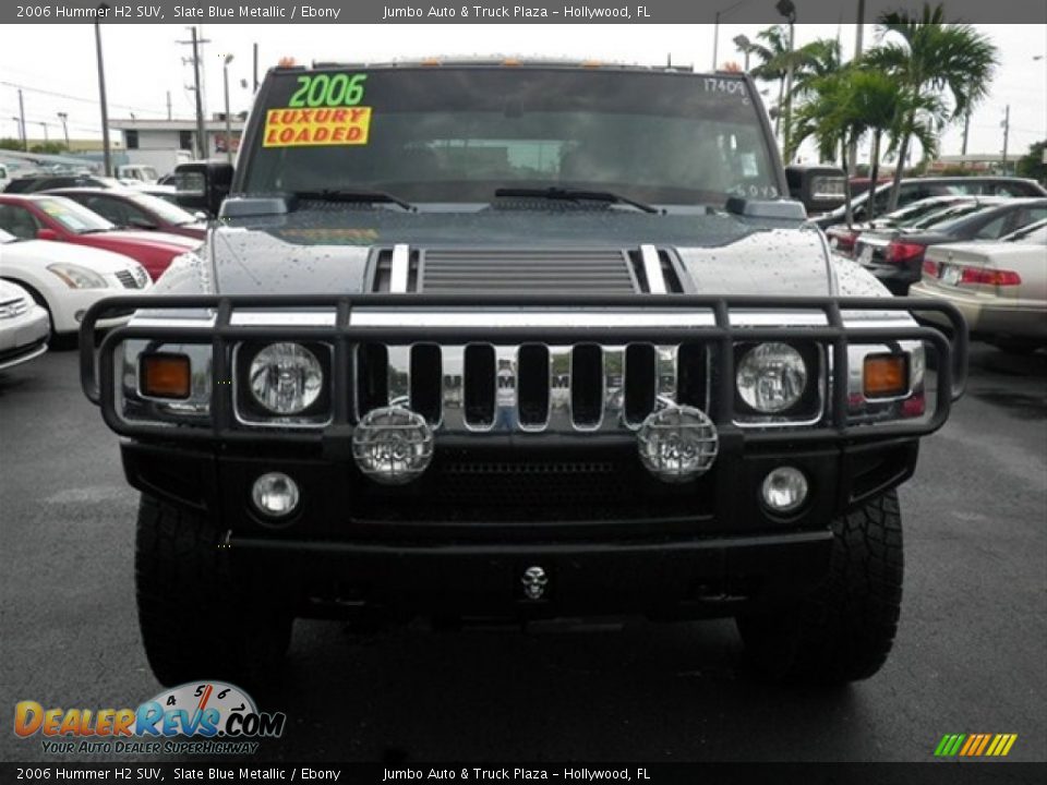 2006 Hummer H2 SUV Slate Blue Metallic / Ebony Photo #3