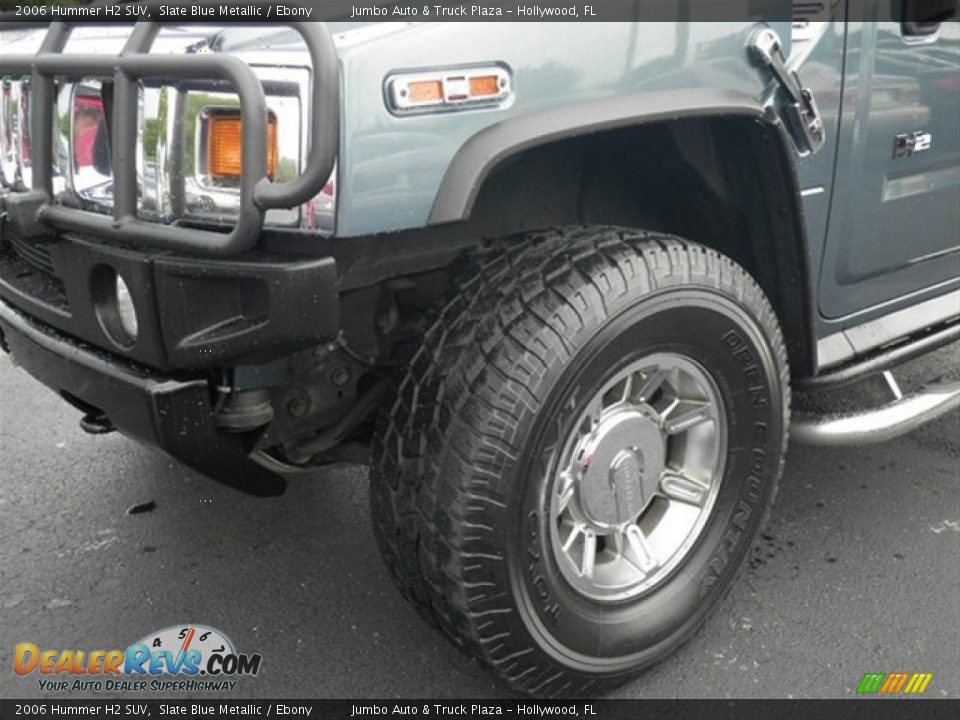 2006 Hummer H2 SUV Slate Blue Metallic / Ebony Photo #4