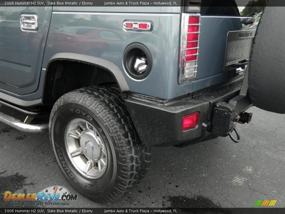 2006 Hummer H2 SUV Slate Blue Metallic / Ebony Photo #8