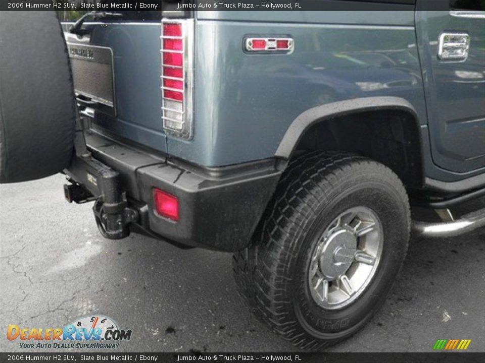 2006 Hummer H2 SUV Slate Blue Metallic / Ebony Photo #10
