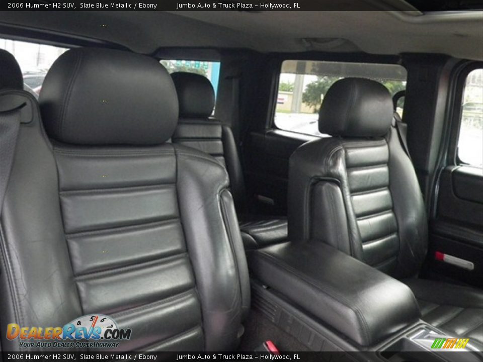 2006 Hummer H2 SUV Slate Blue Metallic / Ebony Photo #14