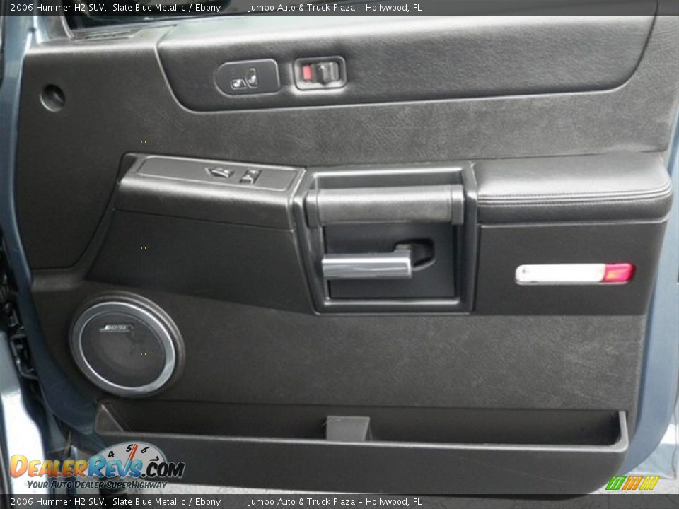 2006 Hummer H2 SUV Slate Blue Metallic / Ebony Photo #15