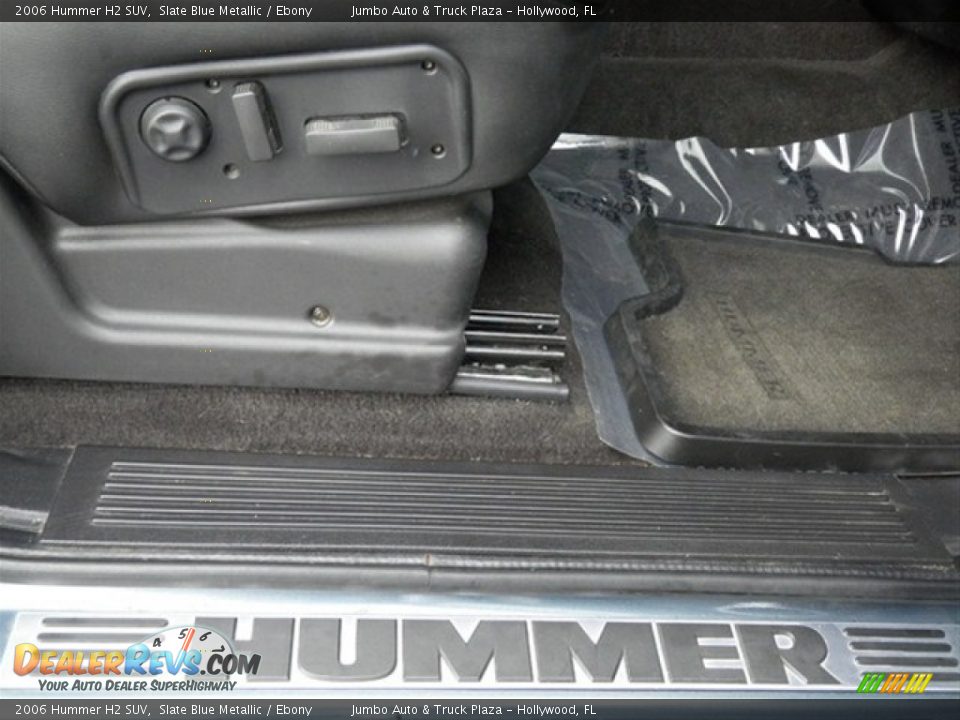 2006 Hummer H2 SUV Slate Blue Metallic / Ebony Photo #16