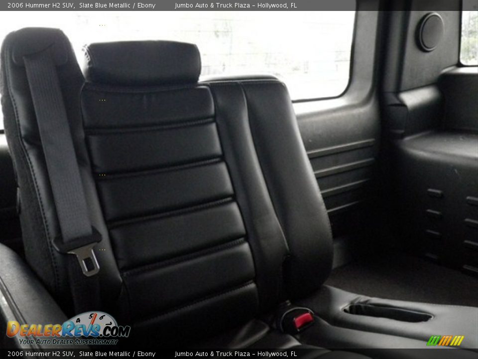 2006 Hummer H2 SUV Slate Blue Metallic / Ebony Photo #18