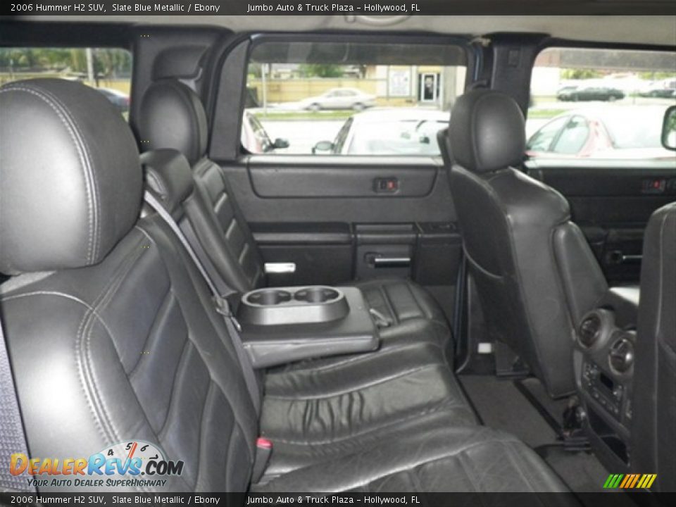 2006 Hummer H2 SUV Slate Blue Metallic / Ebony Photo #19