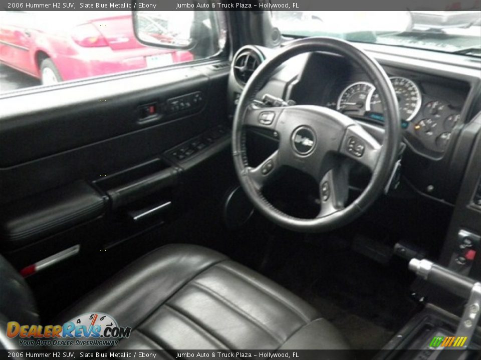 2006 Hummer H2 SUV Slate Blue Metallic / Ebony Photo #20