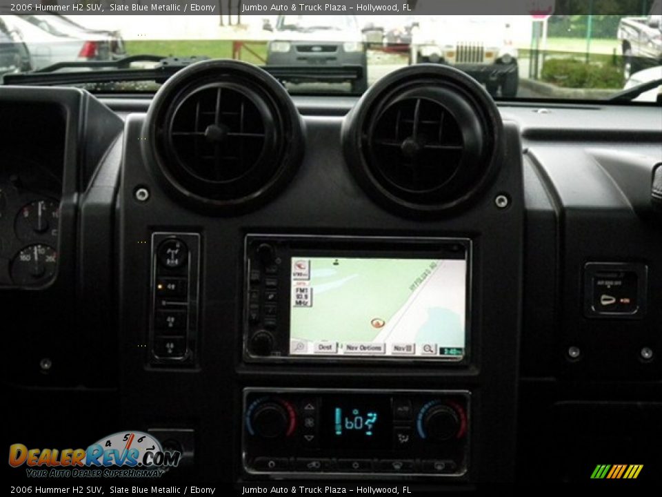 2006 Hummer H2 SUV Slate Blue Metallic / Ebony Photo #24