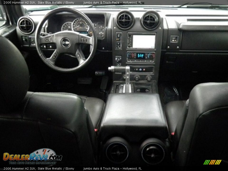 2006 Hummer H2 SUV Slate Blue Metallic / Ebony Photo #27