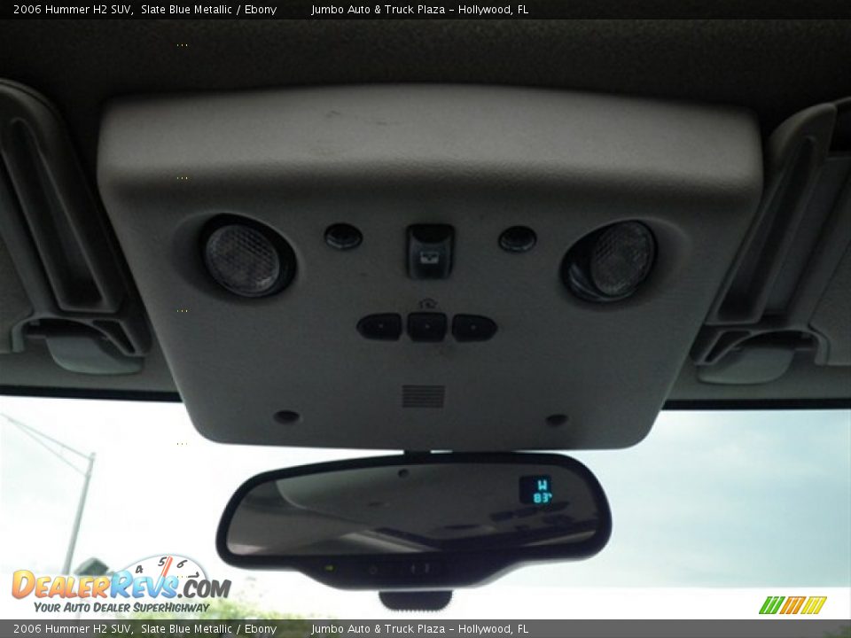 2006 Hummer H2 SUV Slate Blue Metallic / Ebony Photo #29